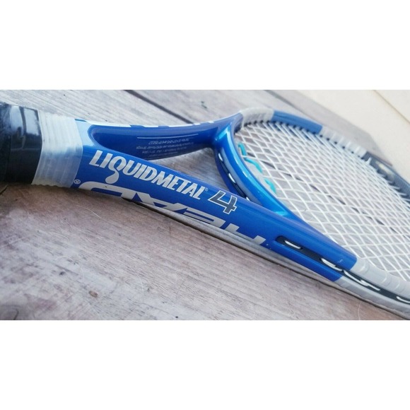 HEAD Liquidmetal 4 Mid Plus S4. Grip 4 3/8 Tennis Racket Preowned - Picture 3 of 12